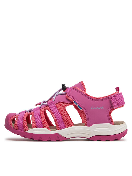 Geox Geox Sandały Jr Borealis Girl J450WB 01450 C8N7Q S Różowy