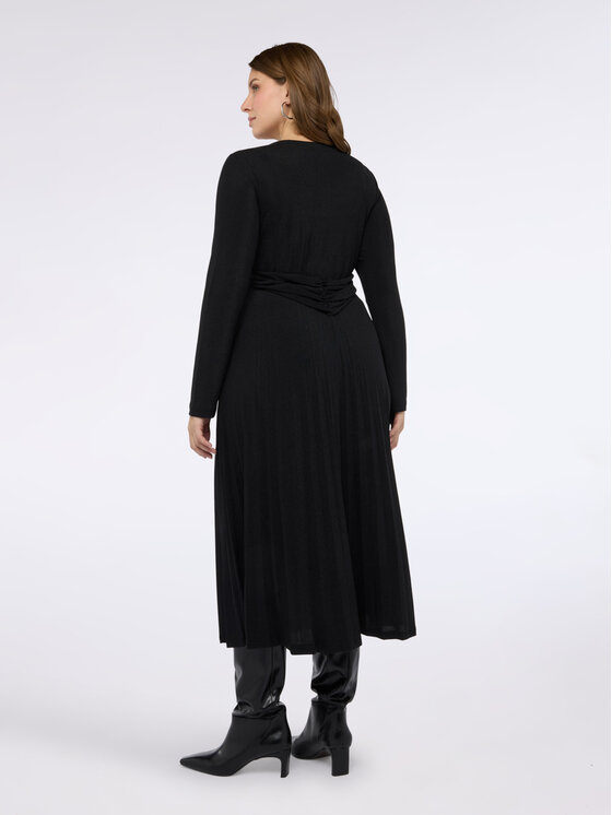 Fiorella Rubino Fiorella Rubino Sukienka wieczorowa 7054T001730N033 Czarny Regular Fit