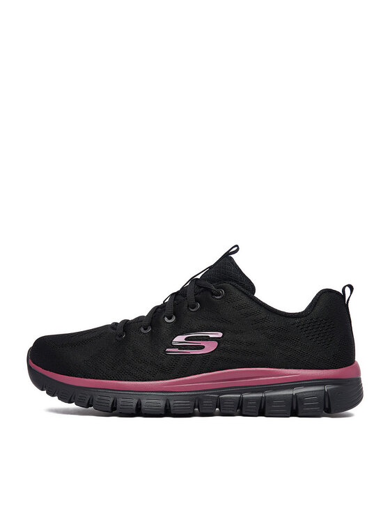 Skechers Skechers Sneakers C-GRACEFUL 12615 BKMV Schwarz