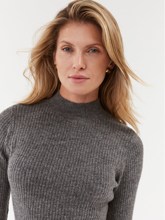 Guess Guess Strickkleid W3BK0U Z3B50 Grau Slim Fit