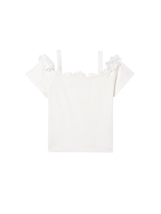 Mayoral Mayoral Top 6003 Écru Regular Fit