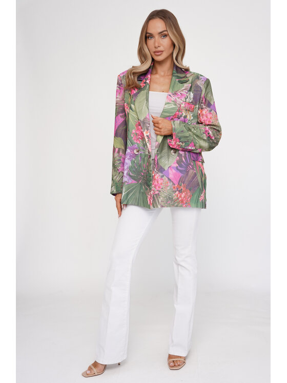 lemoniade lemoniade Marynarka L776Z Amazonia Kolorowy Oversize
