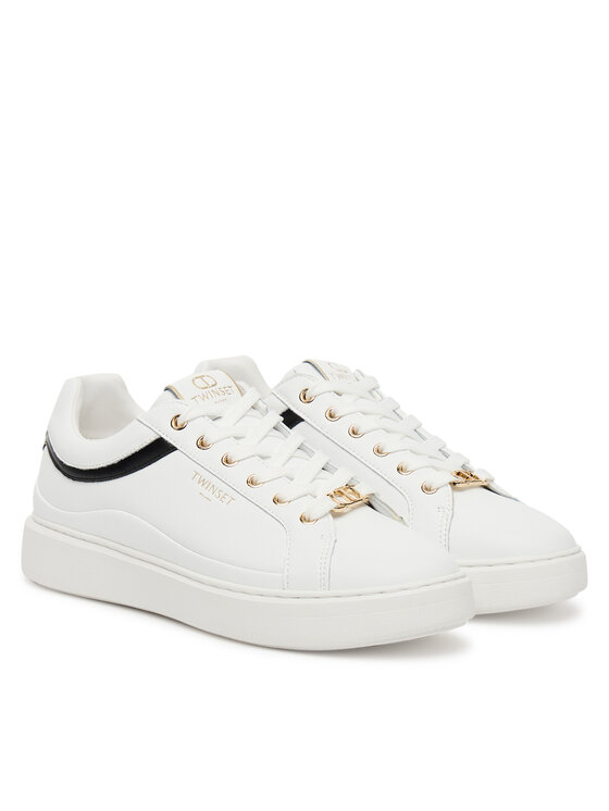 TWINSET TWINSET Sneakersy 252TCP020 Biały