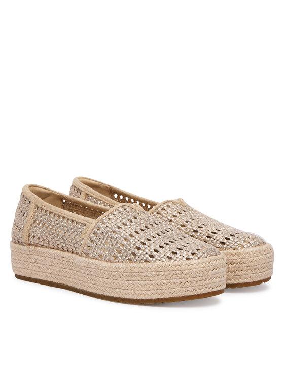 Toms Toms Еспадрильї Valencia 10021921 Золотий
