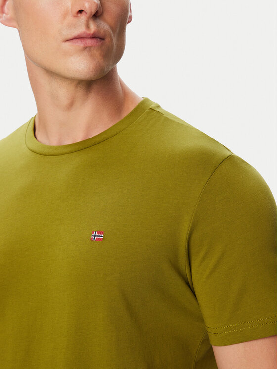 Napapijri Napapijri T-shirt Salis Ss NP0A4H8D Cachi Regular Fit