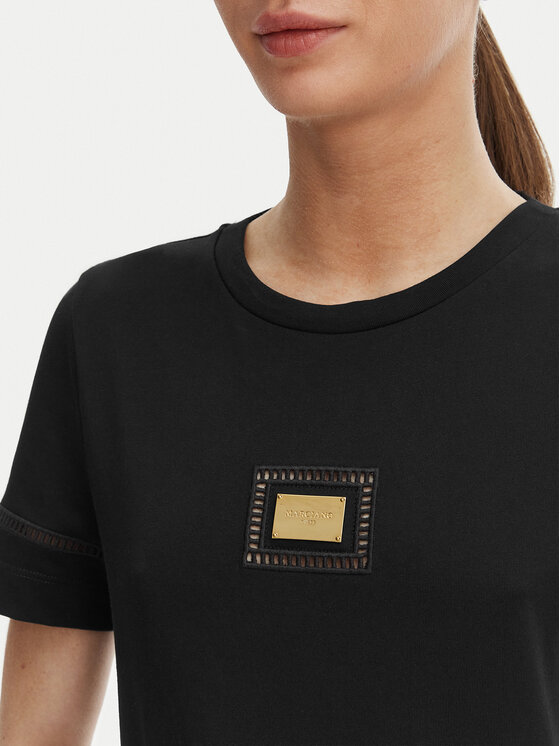 Marciano Guess Marciano Guess Póló G6GI02 K3182 Fekete Regular Fit