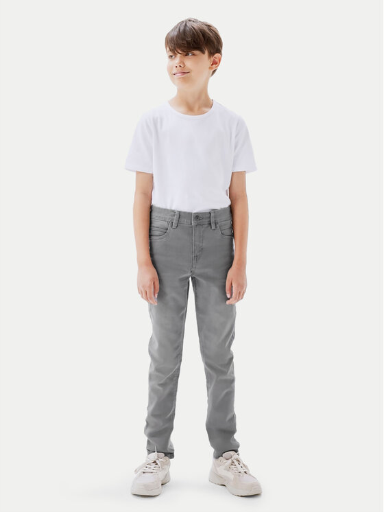 NAME IT NAME IT Traperice 13190372 Siva Slim Fit