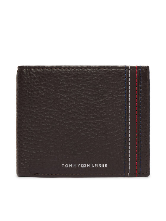 Tommy Hilfiger Tommy Hilfiger Pénztárca Th Central Cc & Coin AM0AM14233 Barna