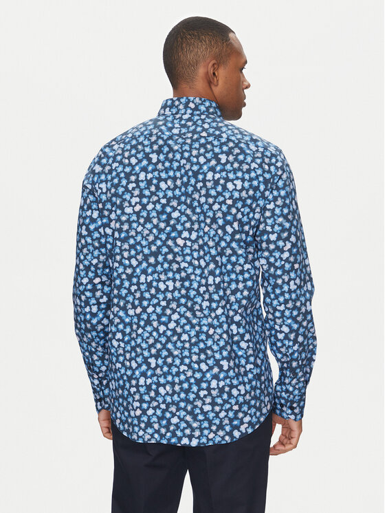 BOSS BOSS Ing Joe 50532881 Kék Regular Fit
