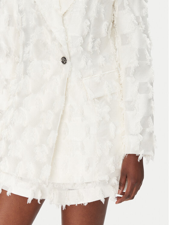 Bruuns Bazaar Bruuns Bazaar Sacou Fuksa BBW4564 Alb Regular Fit