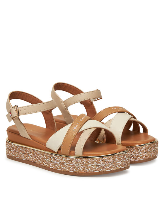 Tommy Hilfiger Tommy Hilfiger Espadrilles T3A2-33790-0371 S Bézs