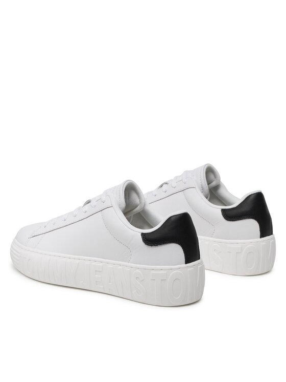 Tommy Jeans Tommy Jeans Сникърси Leather Outsole EM0EM01159 Бял