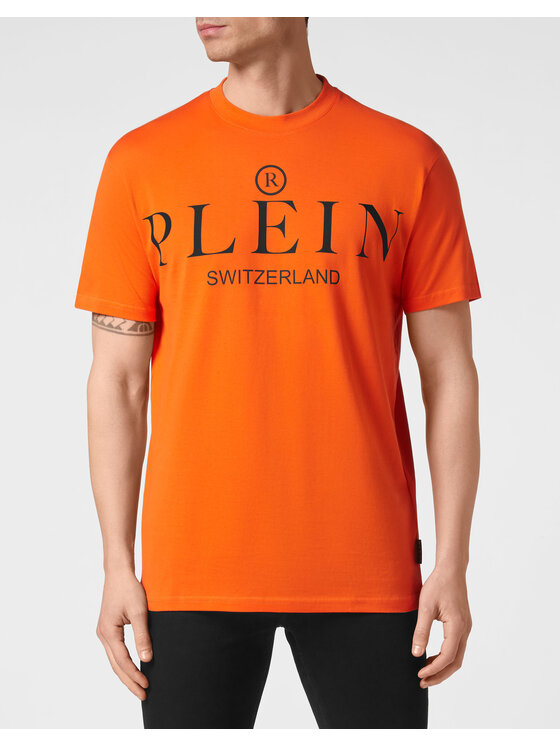 PHILIPP PLEIN PHILIPP PLEIN T-shirt 781 Arancione Regular Fit