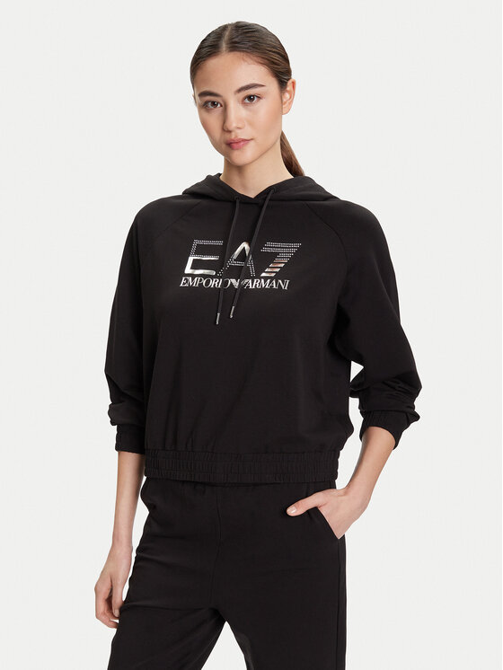 EA7 Emporio Armani EA7 Emporio Armani Dres 7W000687 AF12502 MC026 Czarny Regular Fit