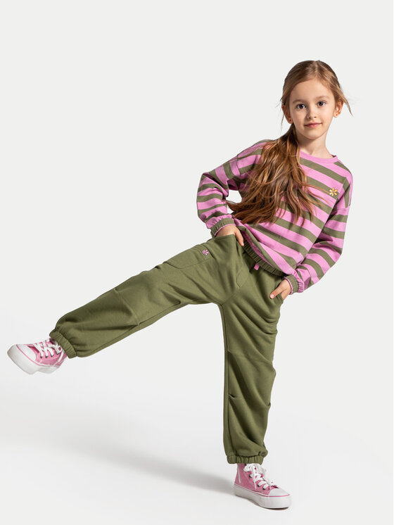 Coccodrillo Coccodrillo Melegítő alsó ZC4120201MGK Zöld Regular Fit