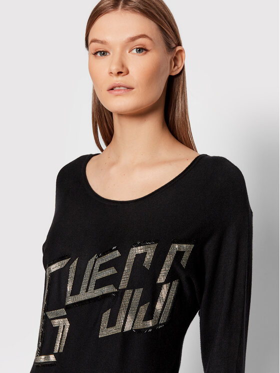 Maglione W2RR22 Z2NQ0 Nero Relaxed Fit