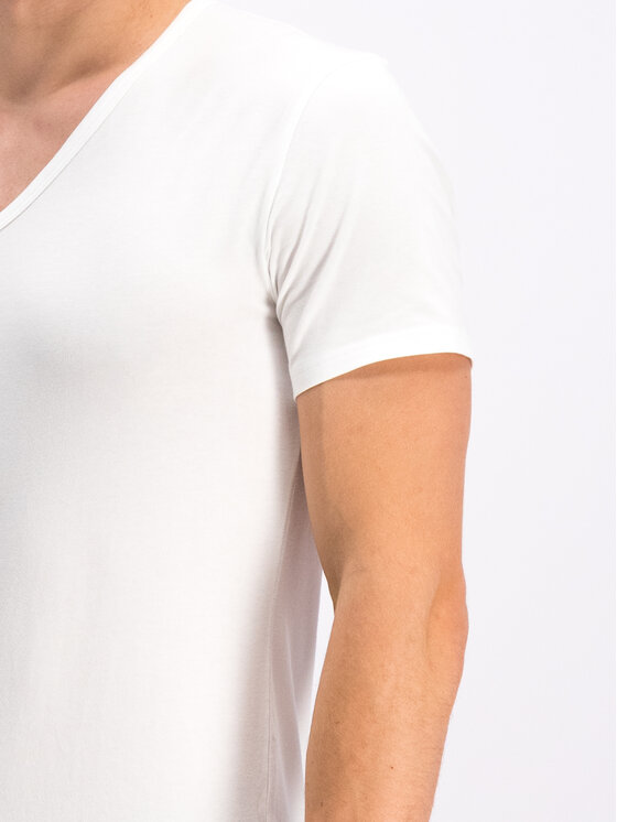 Calvin Klein Underwear Calvin Klein Underwear Komplet 2 t-shirtów 000NB1089A Biały Slim Fit