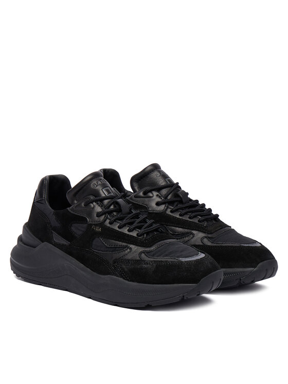 D.A.T.E. D.A.T.E. Sneakers Fuga Shiny W431-FG-SH Schwarz