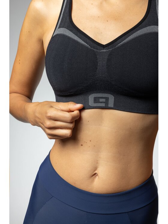 Alé Cycling Alé Cycling Biustonosz sportowy Ale Bra Czarny