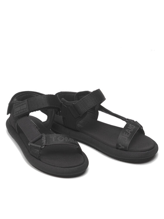 Tommy Jeans Tommy Jeans Sandały Essential Sporty Sndal EN0EN01842 Czarny