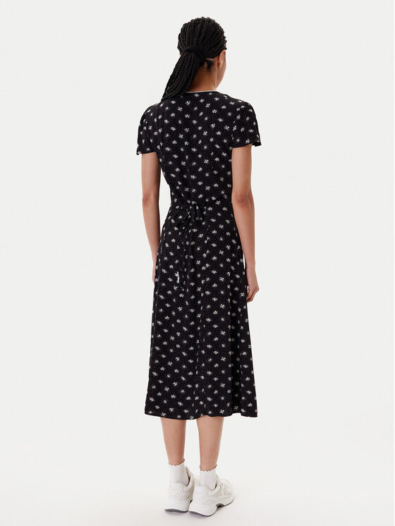 Tommy Jeans Tommy Jeans Igapäevane kleit DW0DW20884 Must Regular Fit