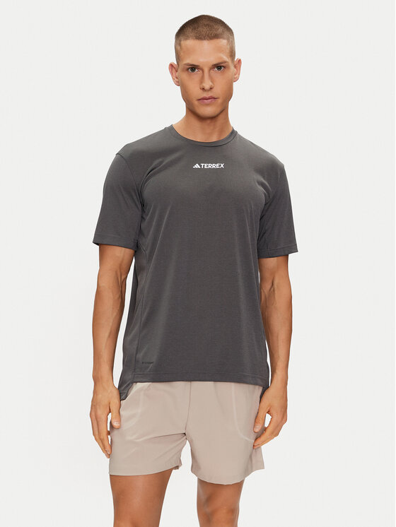 adidas T-shirt Terrex Multi T-Shirt HM4048 Nero Regular Fit, taglia : S
