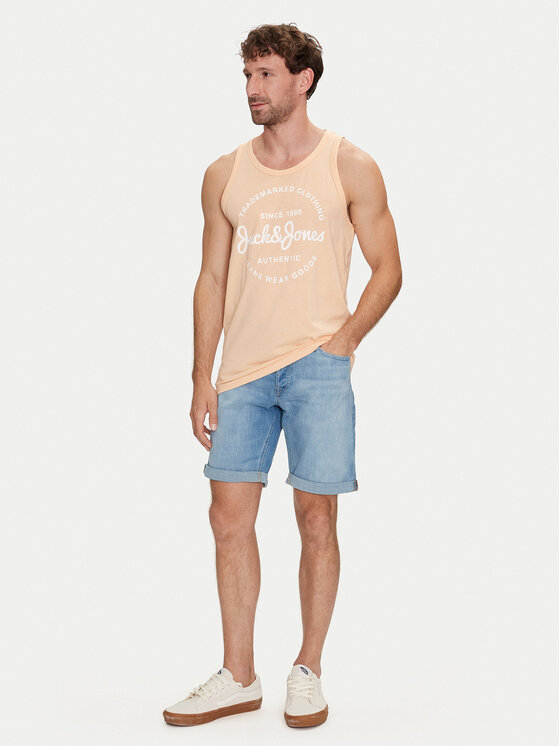 Jack & Jones Jack & Jones Komplet kavbojskih kratkih hlač﻿ Rick 12257109 Pisana Regular Fit