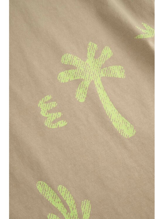 Coccodrillo Coccodrillo T-Shirt WC6143203TBK-002 Béžová Regular Fit