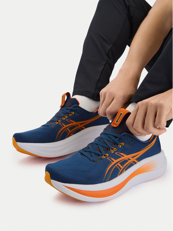 Asics Asics Παπούτσια για Τρέξιμο Gel-Nimbus 28 1011C127 Μπλε