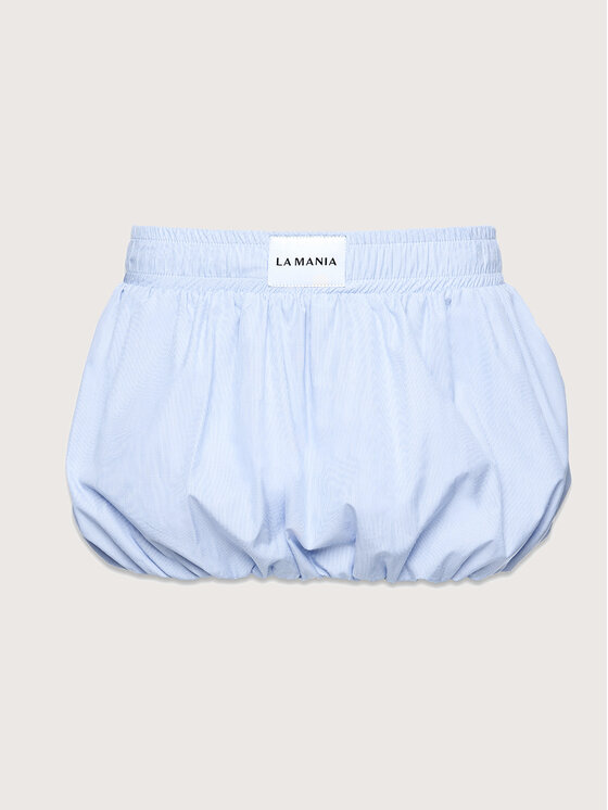 La Mania La Mania Szorty sportowe MAREN Biały Classic Fit