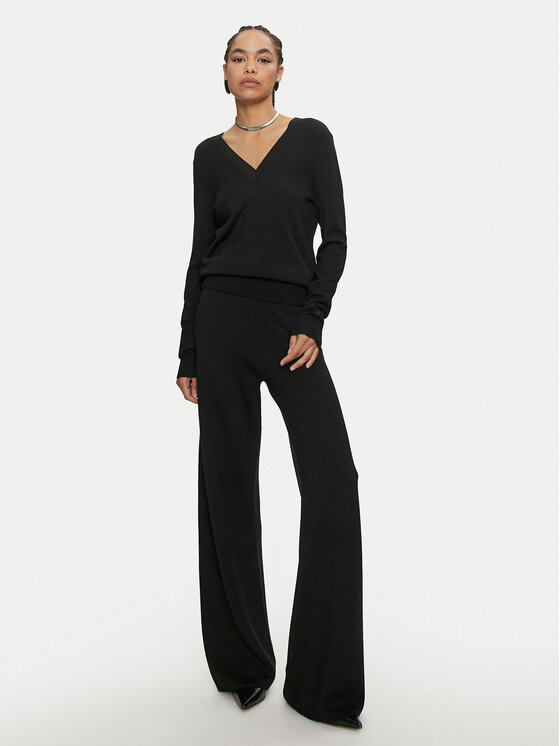 Calvin Klein Calvin Klein Πουλόβερ K20K207451 Μαύρο Regular Fit
