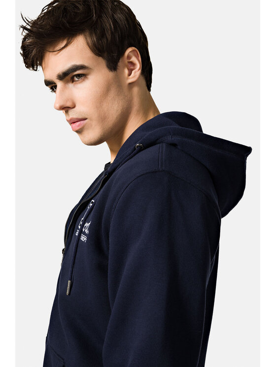 Lancerto Lancerto Bluza Hutt BL073222000004 Granatowy Regular Fit