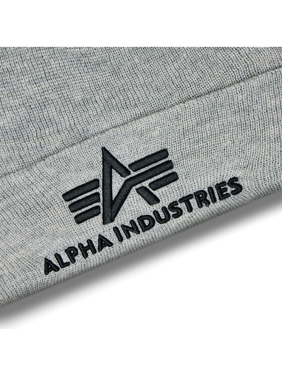 Alpha Industries Alpha Industries Шапка 3D Beanie 168910 Сив