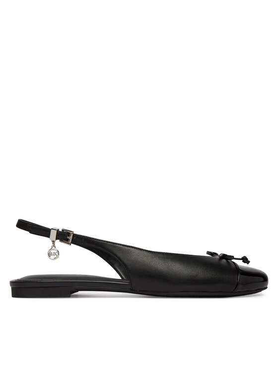 MICHAEL Michael Kors Baleriny Piper Sling 40S6PIFP2L Czarny
