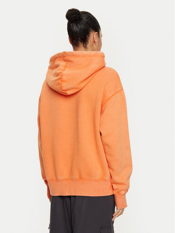 Champion Champion Majica dugih rukava 117441 Narančasta Loose Fit