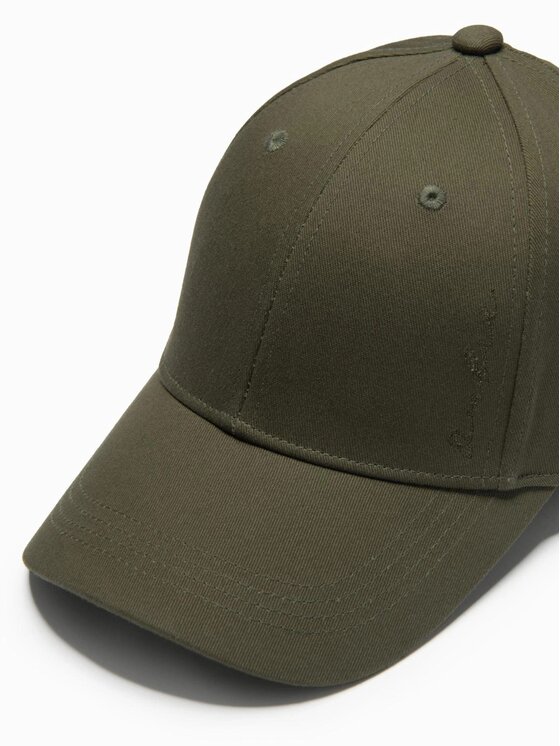 Ombre Ombre Czapka z daszkiem OM-ACCS-0102 Khaki