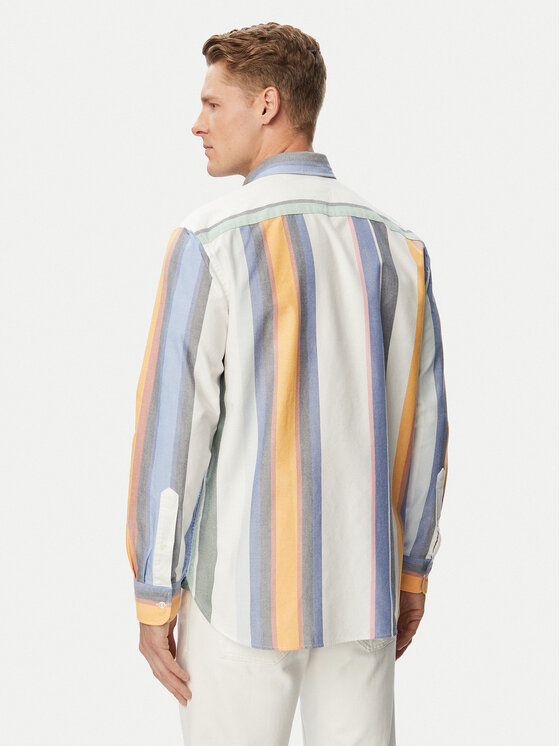 Tommy Hilfiger Tommy Hilfiger Camicia Heritage Oxford MW0MW43354 Bianco Regular Fit