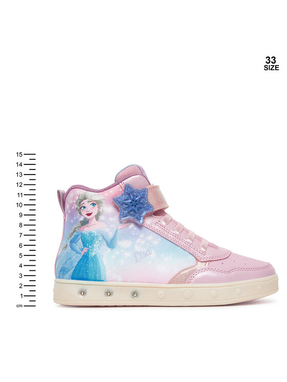 Geox Geox Laisvalaikio batai J Skylin J568WF 0ANAJ C8004 D Rožinė