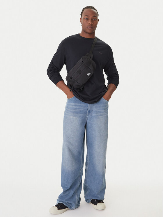 Quiksilver Quiksilver Тениска с дълъг ръкав Salt Water EQYZT08206 Черен Regular Fit