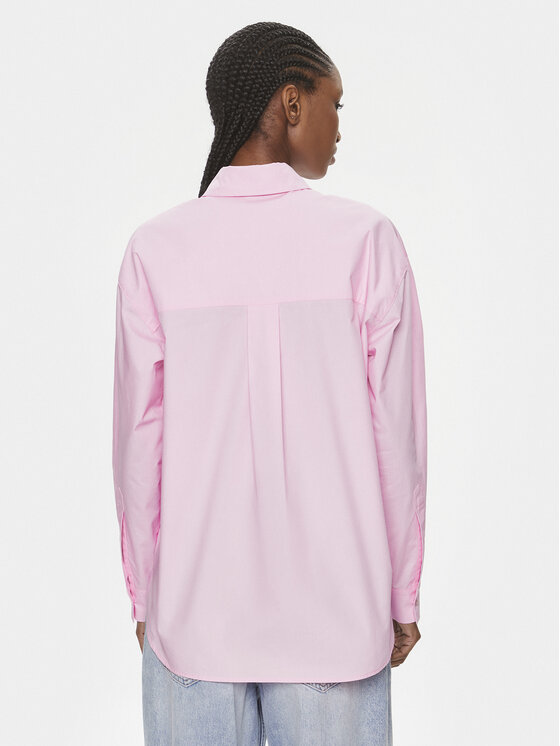 PINKO Pinko Hemd Bridport 100233 A19U Rosa Regular Fit