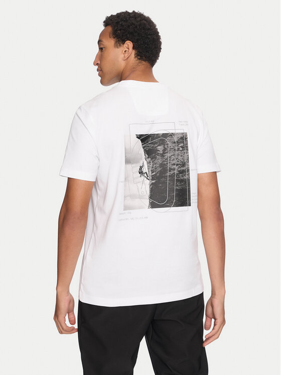 Férfi Póló BOSS, Méret: 3XL, Fehér, 50519364