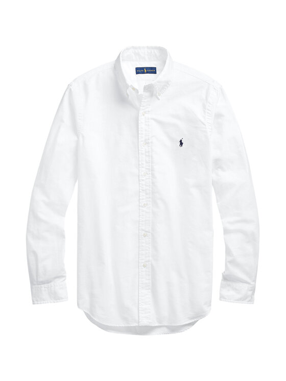 Polo Ralph Lauren Polo Ralph Lauren Риза Classics 710736557 Бял Slim Fit
