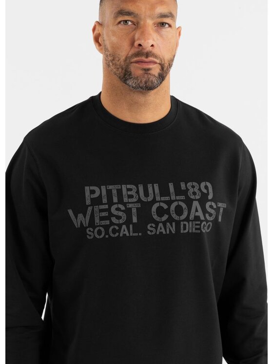 PITBULL PITBULL Bluza Bluza męska DRIVING XXL Czarny Regular Fit
