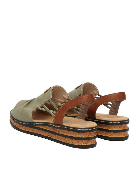 Rieker Rieker Sandalen CEO-62962-52 Grün