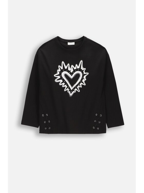 T-Shirt, rozmiar 164, Czarny, WC5143103RGJ-021