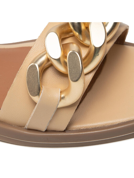 Badura Badura Sandały 22SS19 Beżowy