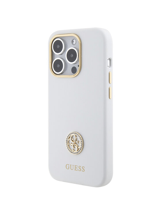 Guess Guess Etui na telefon iPhone 15 Pro Max Biały