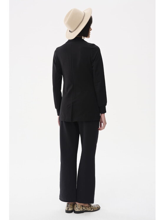blue shadow blue shadow Marynarka Campari BS Czarny Standard Fit
