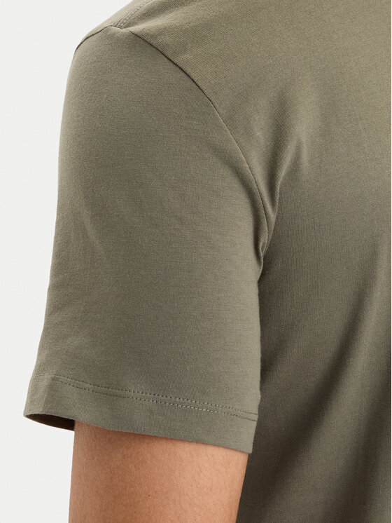 Calvin Klein Jeans Calvin Klein Jeans Tricou SS 30s EU LV04RG800G Verde închis Regular Fit