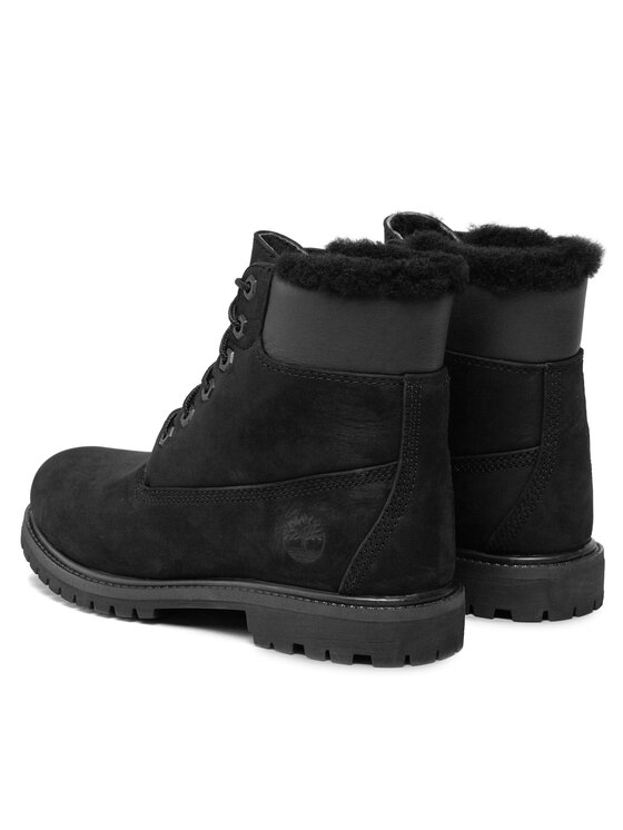 Timberland Timberland Planinarske cipele 6In Premium Shearling TB0A1U7S0011 Crna